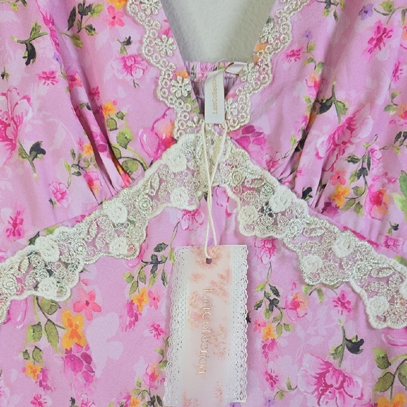 Floral Pink Midi Dress - Picture 9 of 14